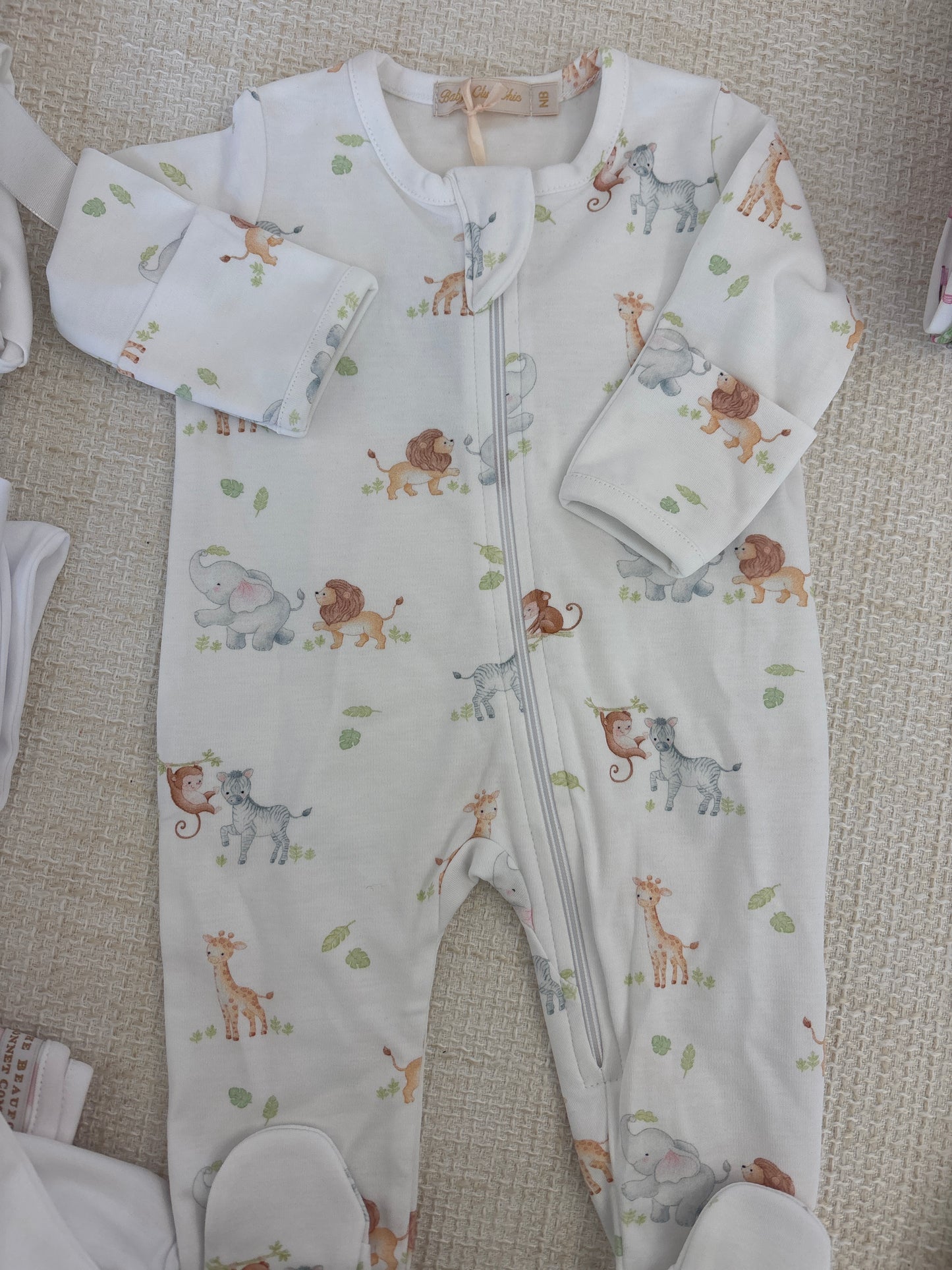 Safari Adventure Zipped Footie