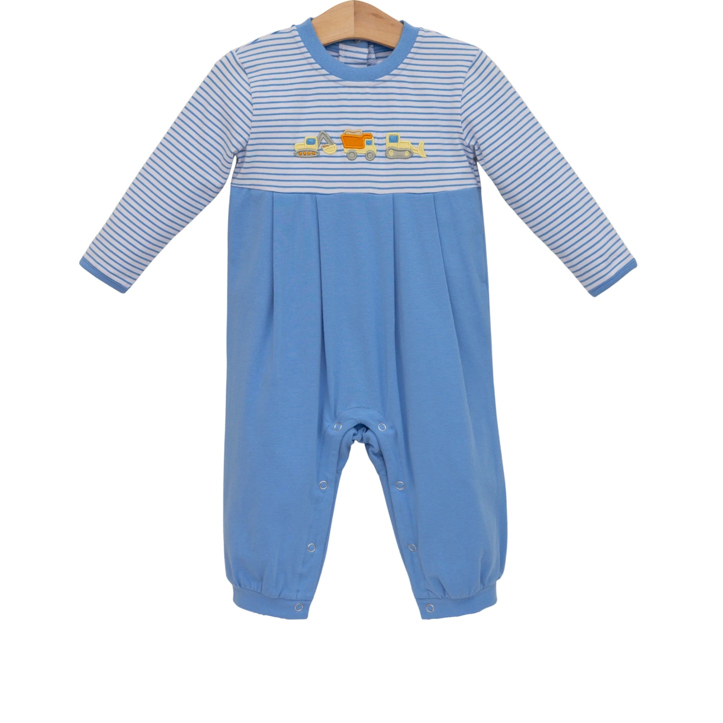 Construction Trucks Romper