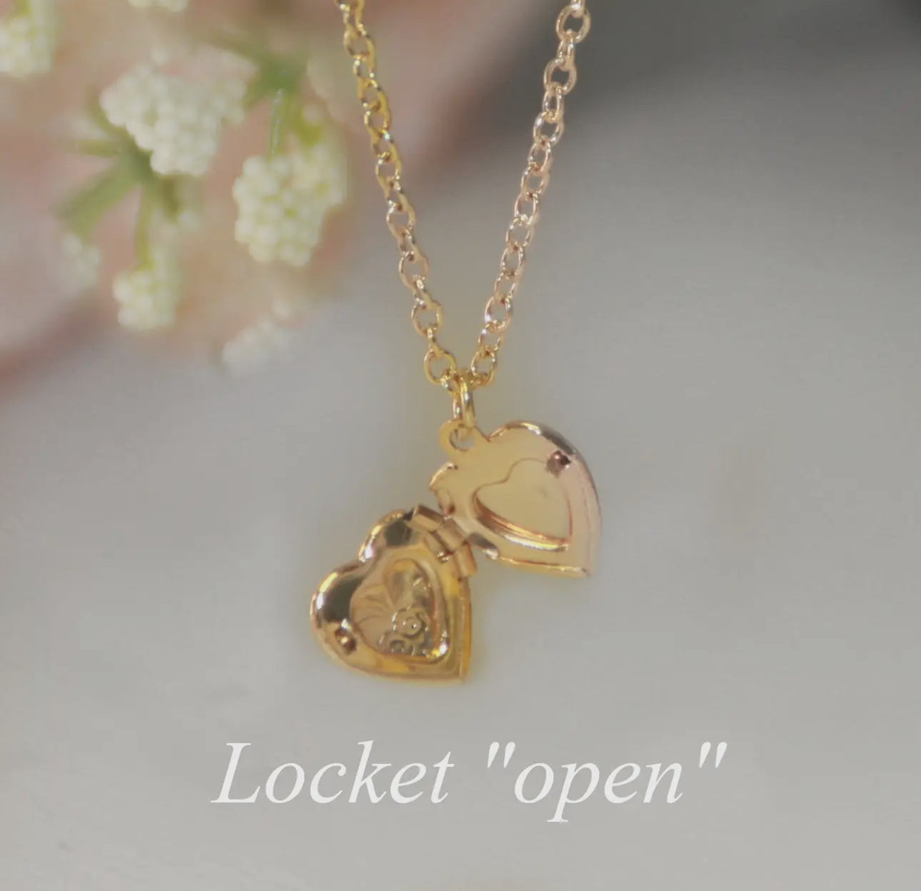 Baby’s First Sweetheart Locket