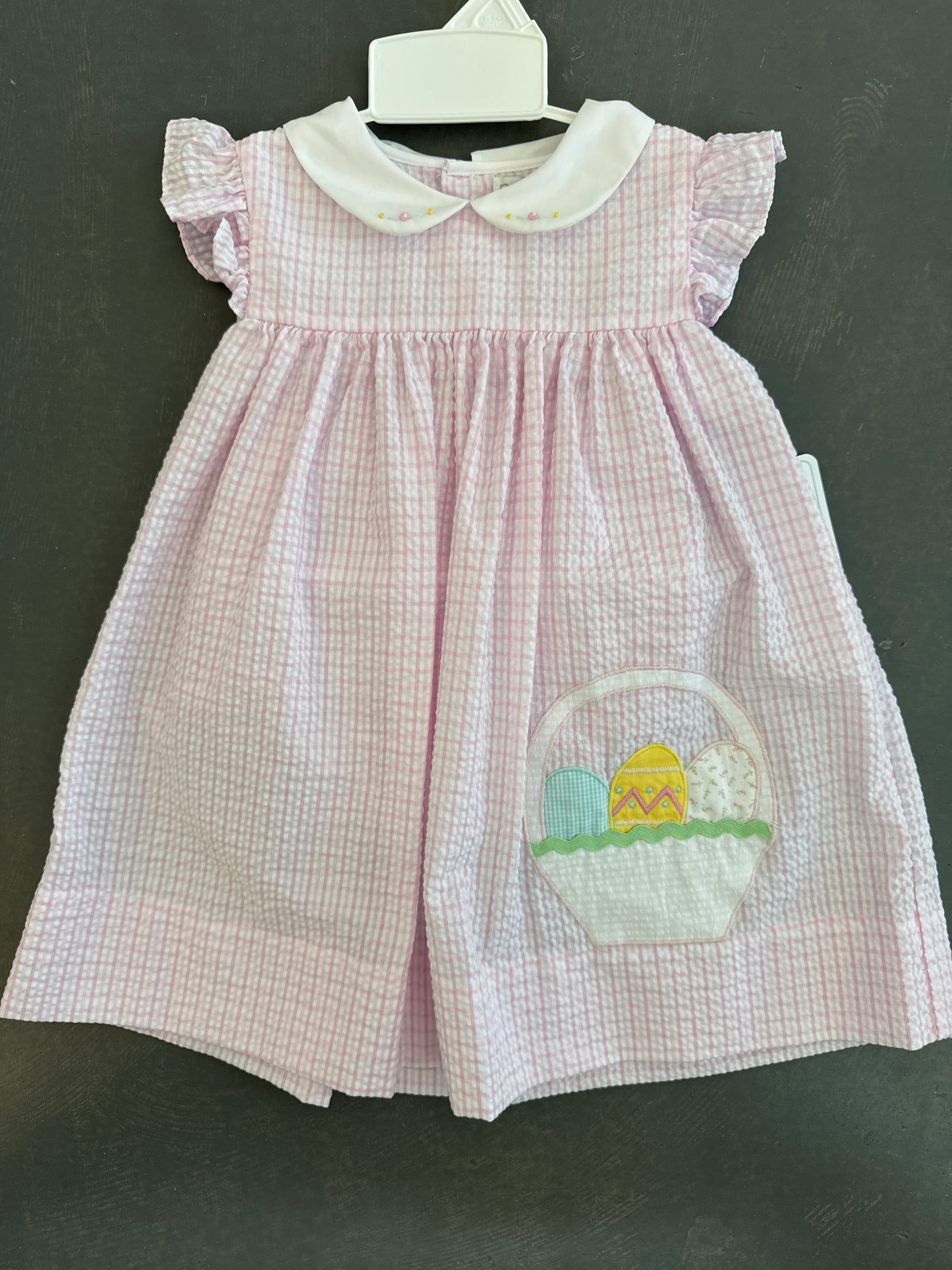 Pink Easter Basket Dress