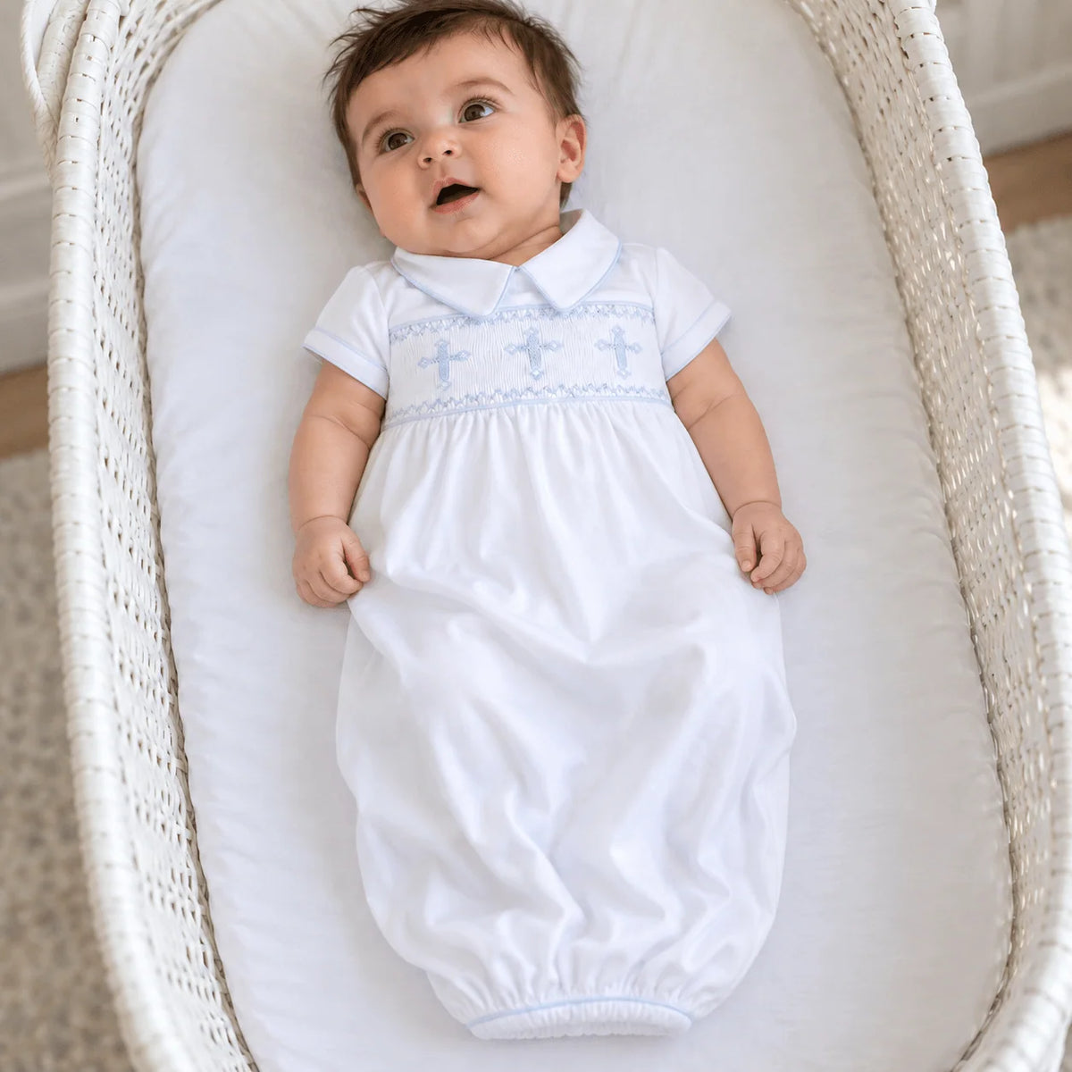 Forever Blessed Smocked Gown