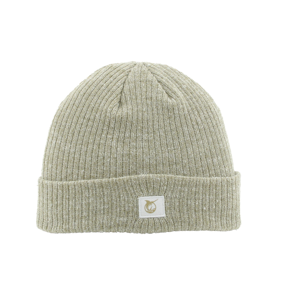 Kids Heathered Knit Patch Beanie