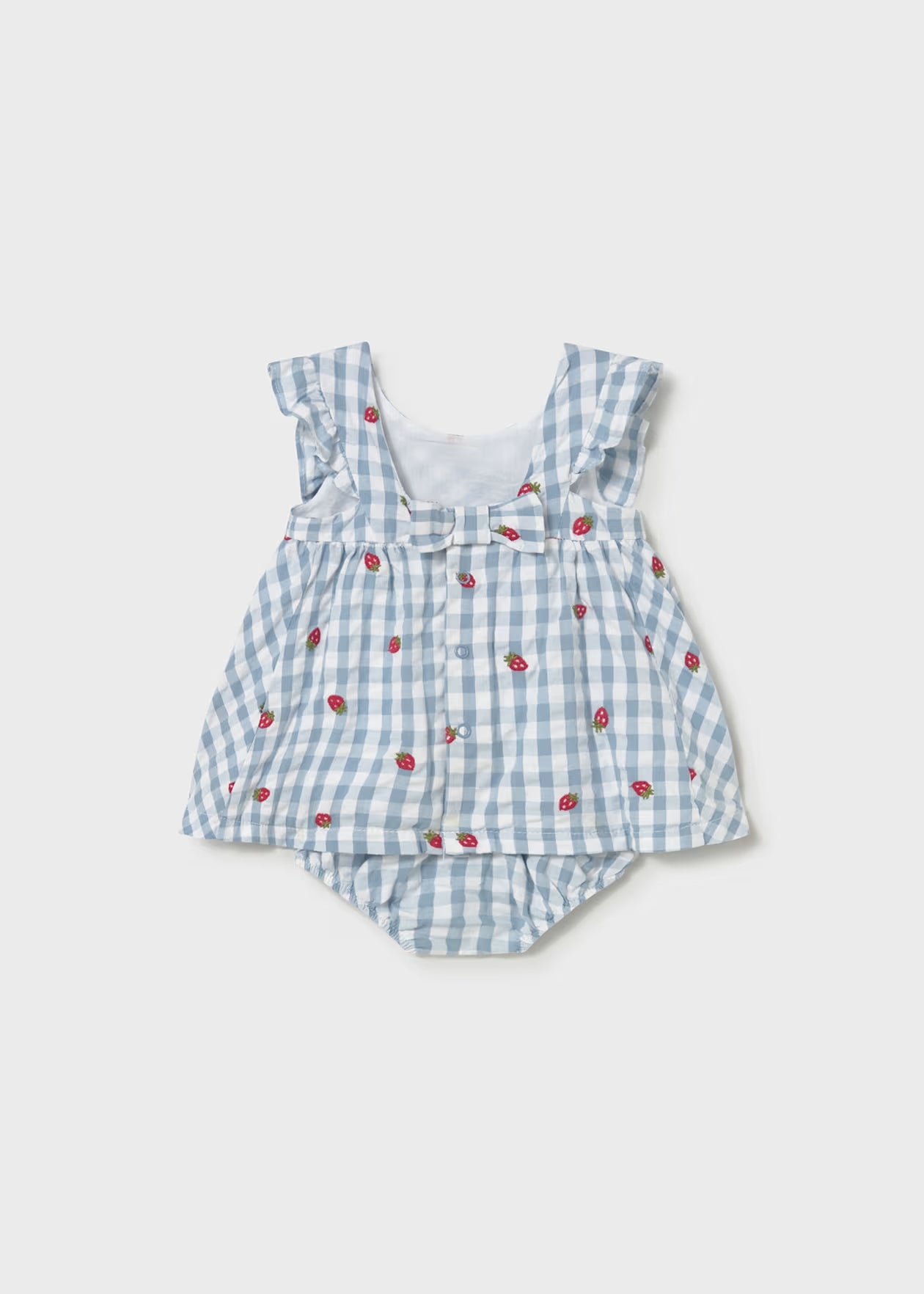Gingham Strawberry Dress
