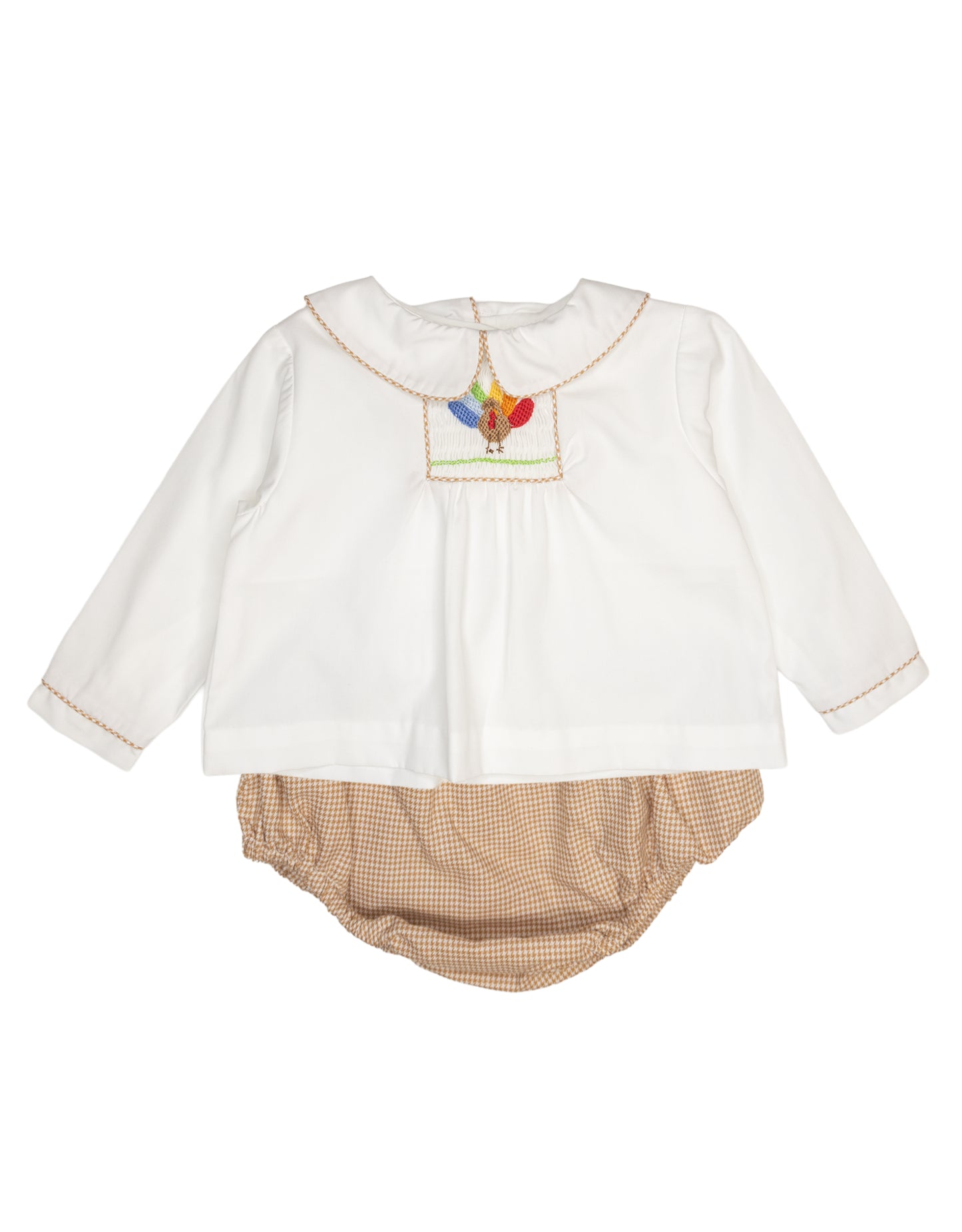 Boys Turkey Diaper Set