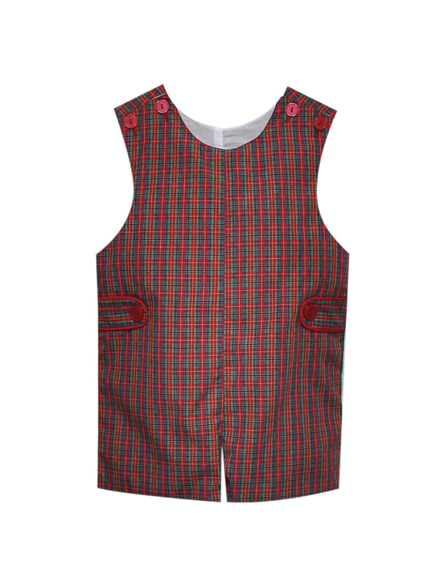 Red Plaid Hayes Shortall