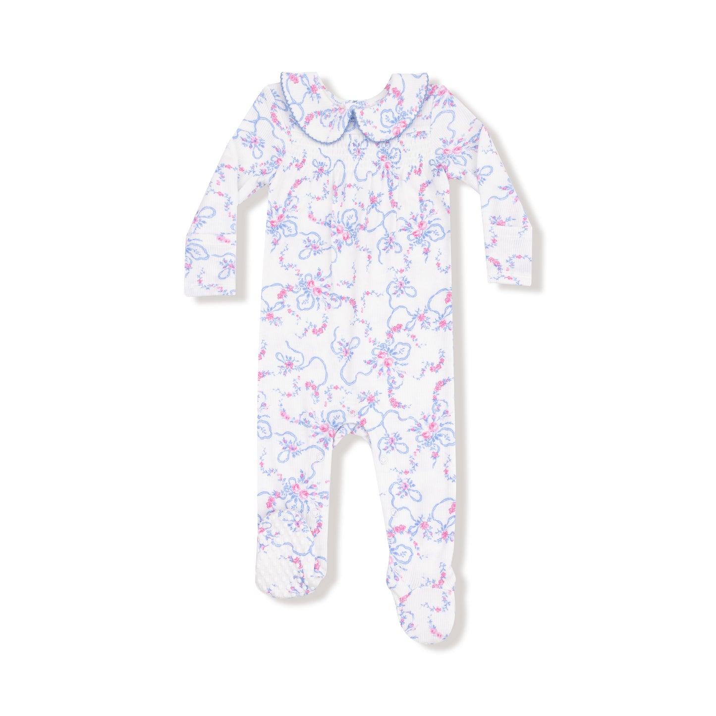 Ribbon Floral Footie