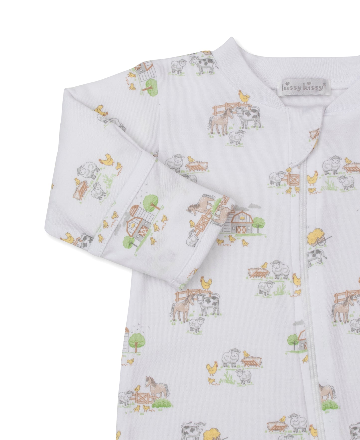 Fun on the Farm Zip Footie