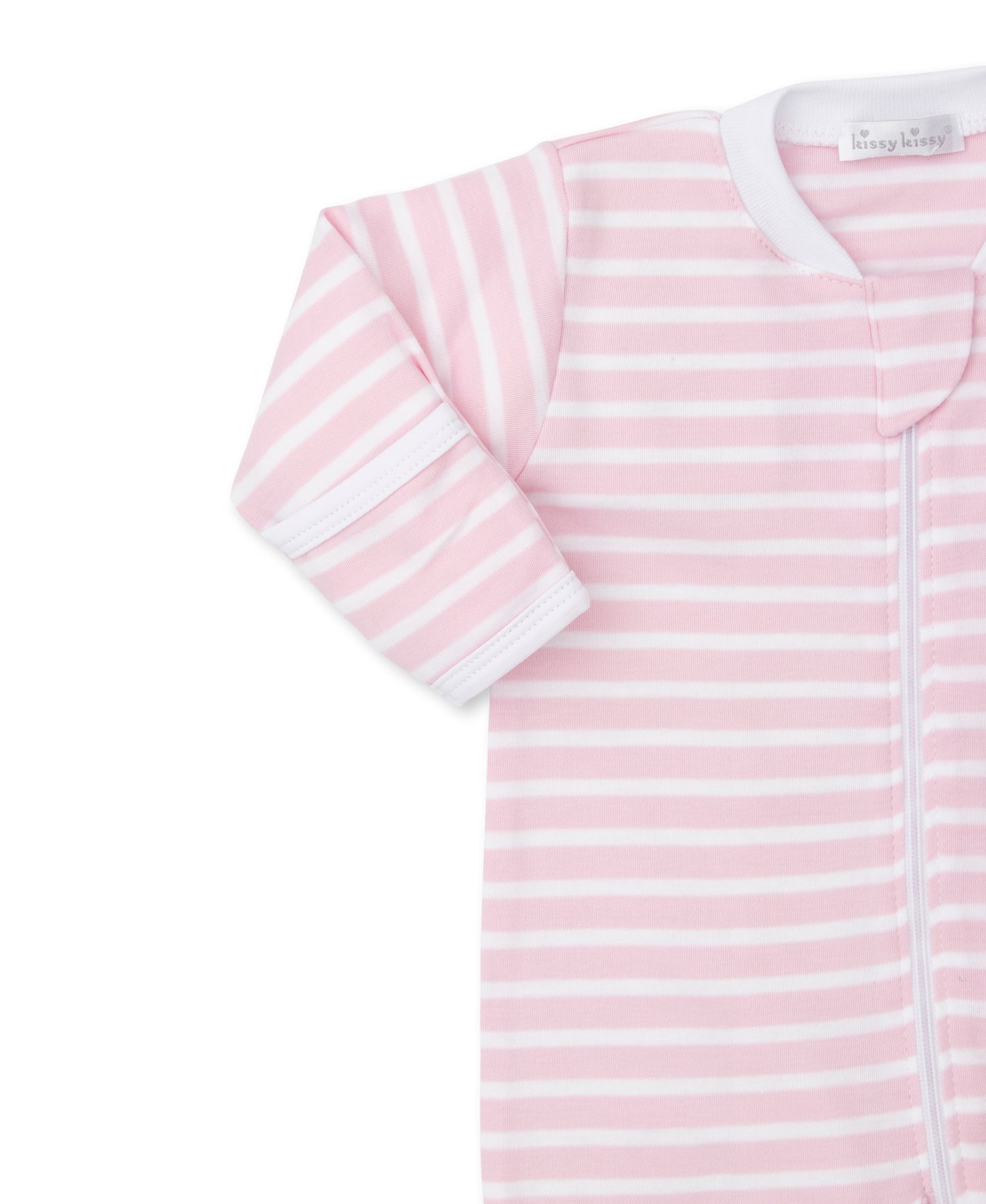 PJ Team Stripes Zip Footie