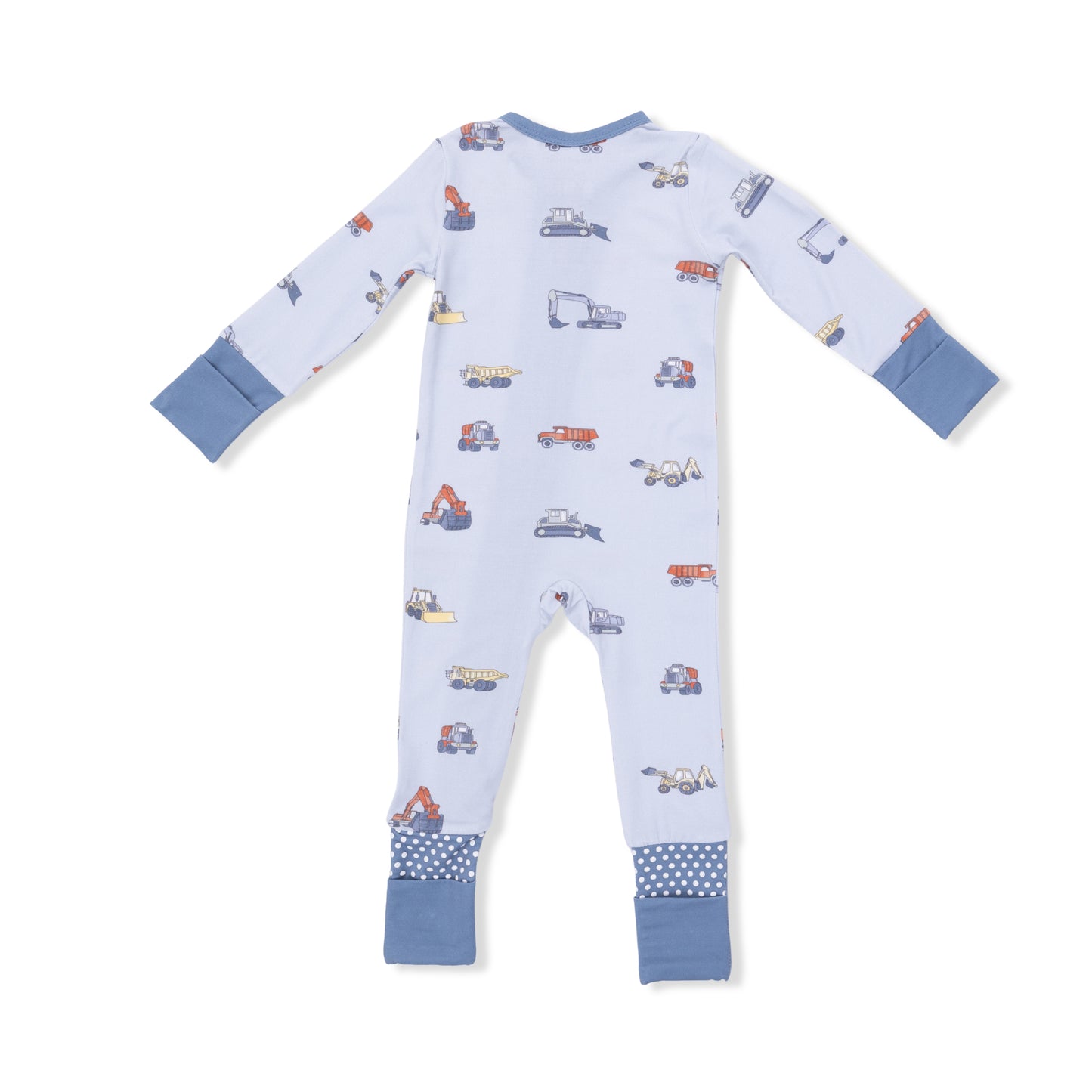 Construction Vehicles Romper