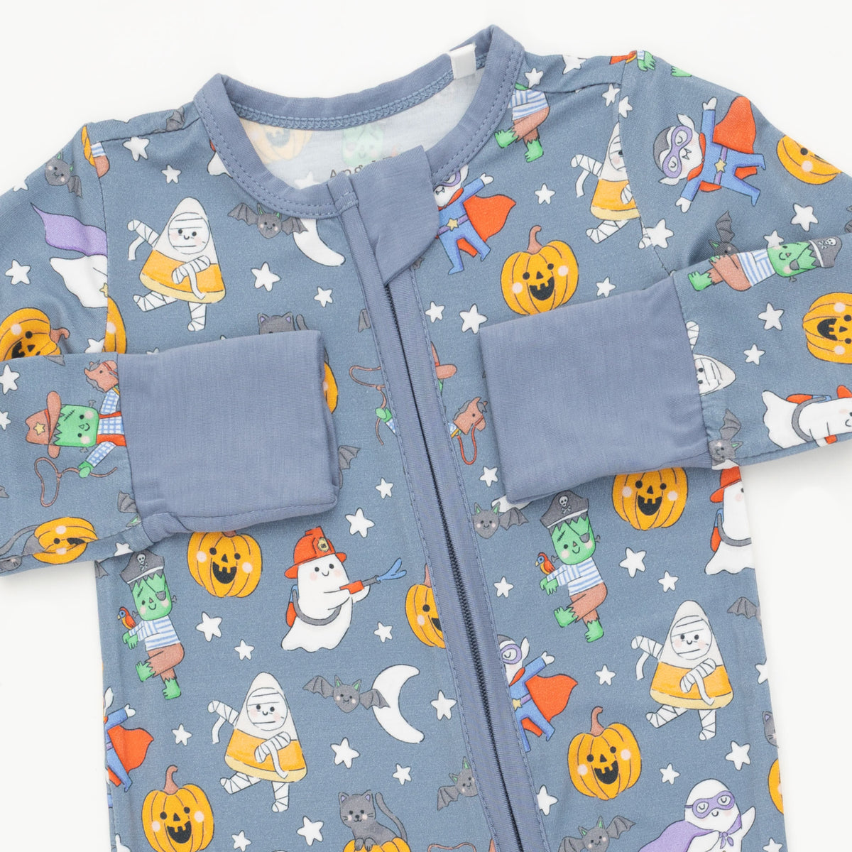 Halloween Monster Zip Romper