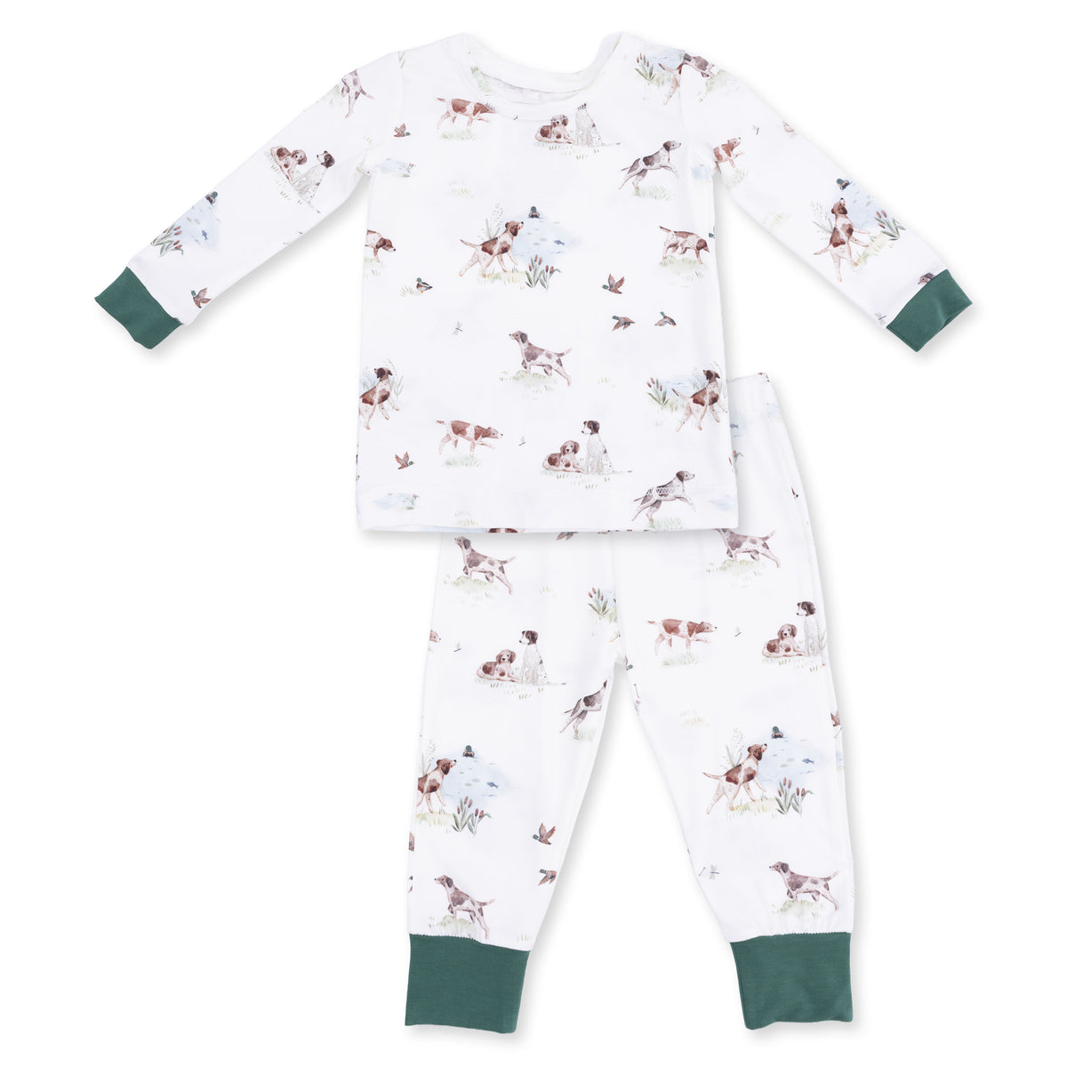 Pointer Pups & Duck Buddies PJ Set
