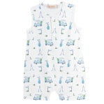 Lt. Blue Golf Romper