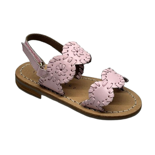 Toddler Lauren Flat Sandal- Nappa