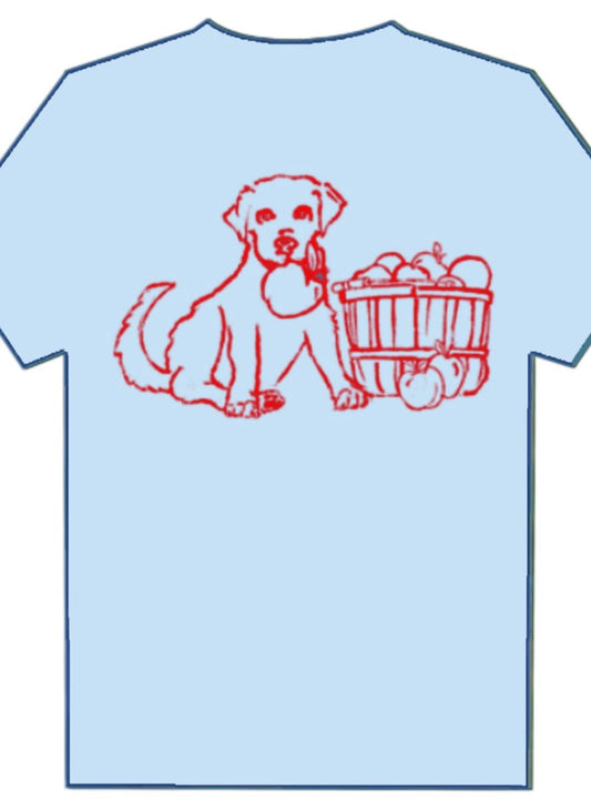 Puppy with Apples T-Shirt
