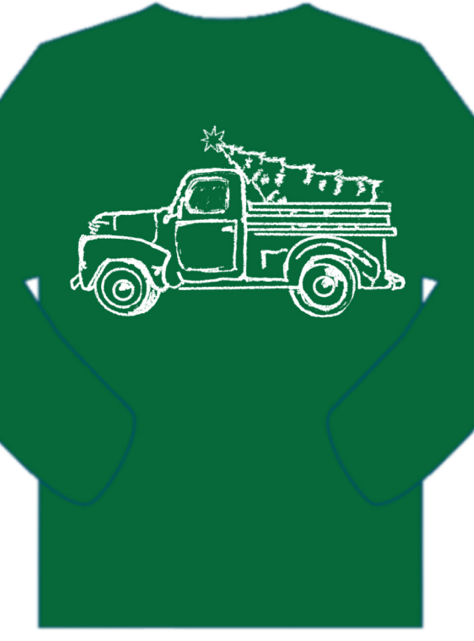 Truck with Tree T-shirt