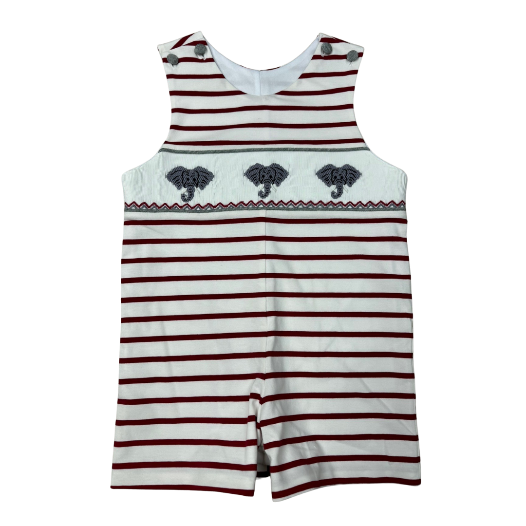 Smocked Elephant Shortall