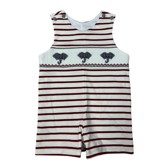 Smocked Elephant Shortall
