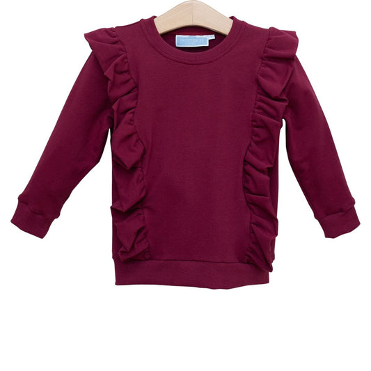 Laura Ruffle Pullover