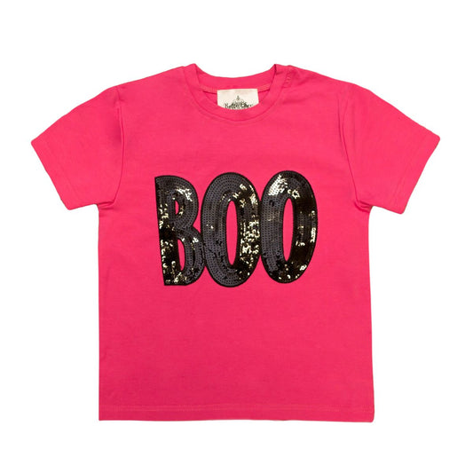 Sequin Boo Shirt