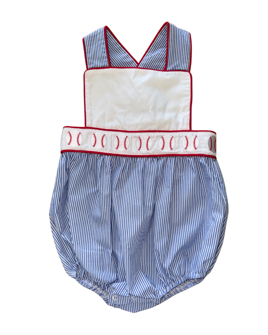 Classic Baseball Sunsuit
