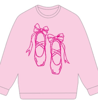 Ballet Slippers Sweatshirt