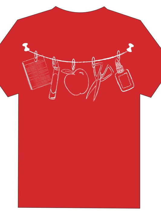 School Supplies Tee