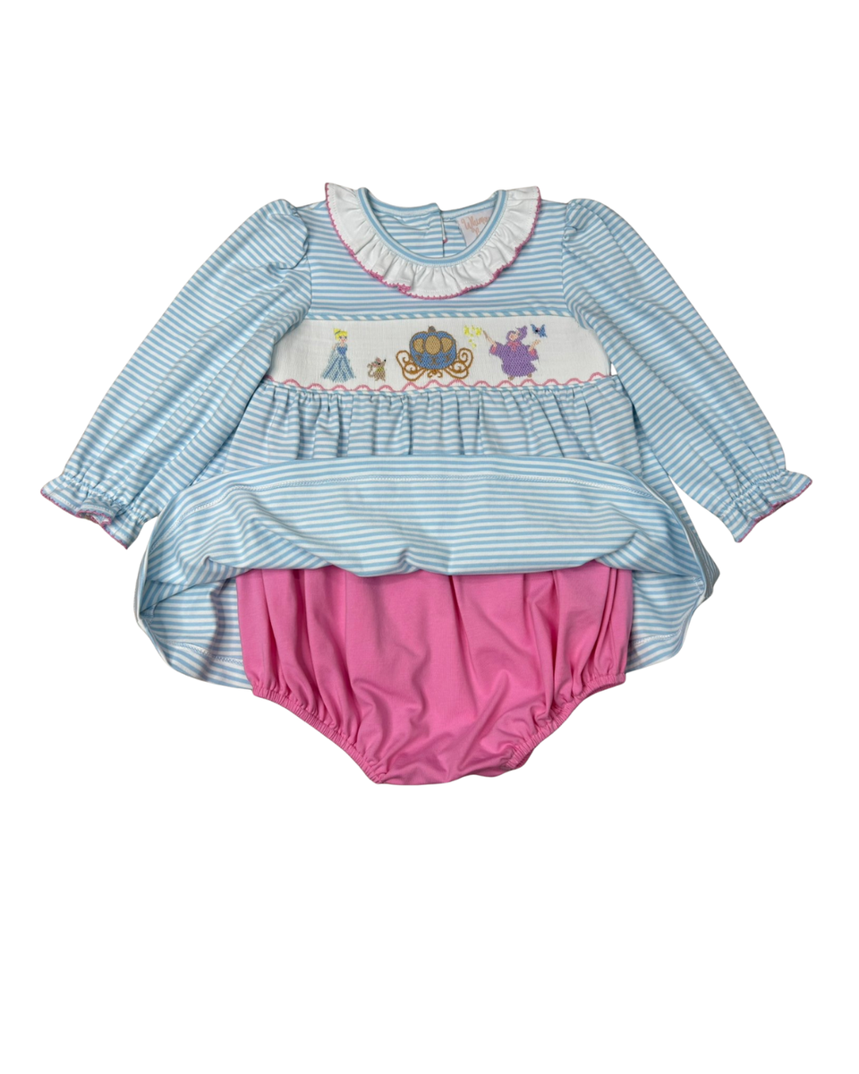 Princess Ball Smocked Bubble