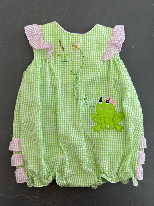 Frog Ruffle Bubble