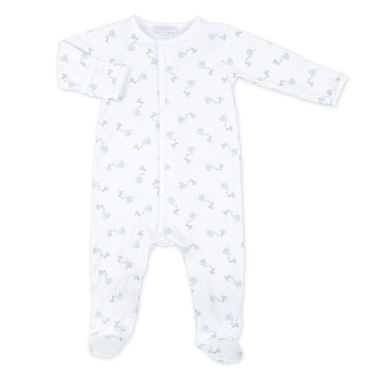 Blue Stork Footie