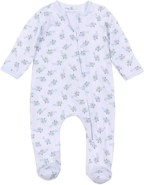 Take Flight Zipper Footie