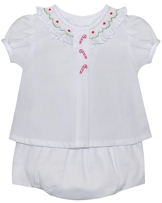 Alice Candy Cane Bloomer Set