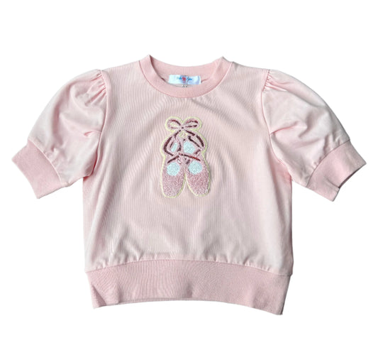 Ana Sequin Ballet Shirt