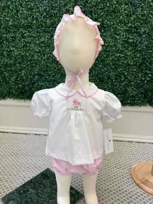 Diaper Set with Bonnet