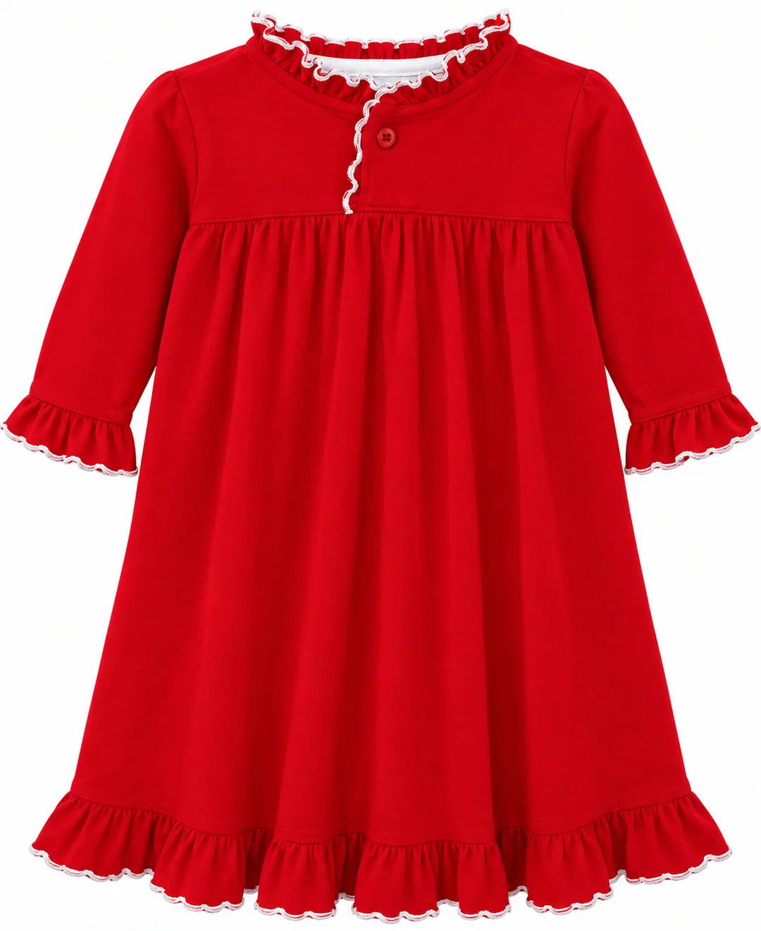 Red Pima Gown