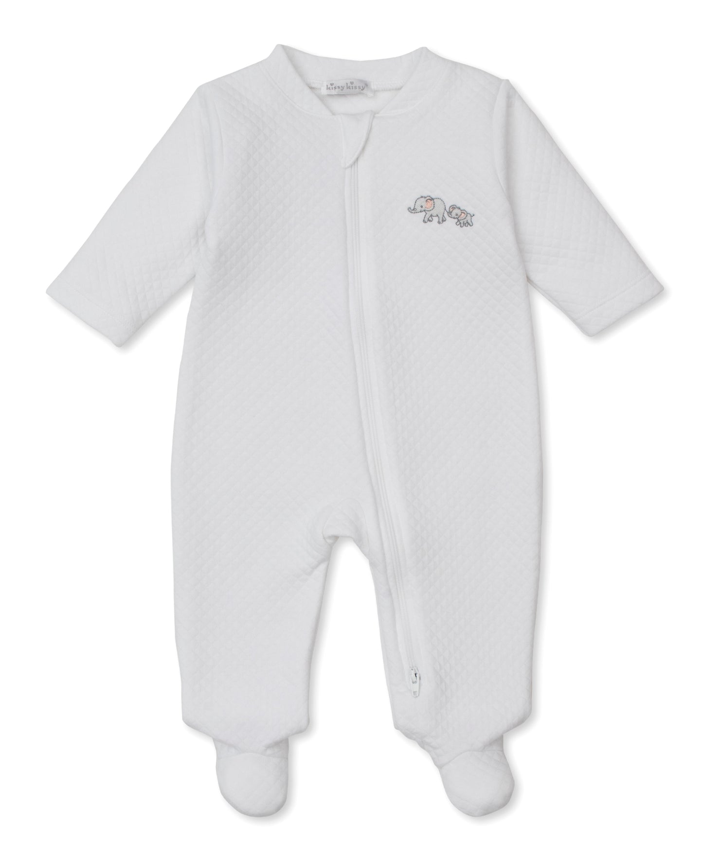 Elephant Esprit Jacquard Zip Footie