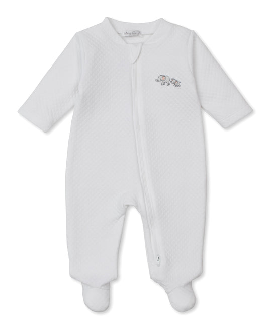 Elephant Esprit Jacquard Zip Footie