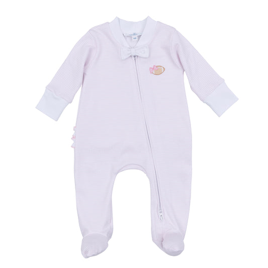 Touchdown Cutie Ruffle Footie