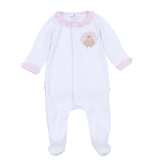 Pilgrim Pals Ruffle Footie