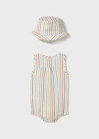 Stripe Bubble with Hat