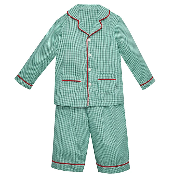Green Landry Pajamas