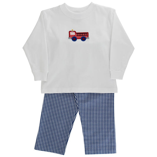 Little Engine Pants Set