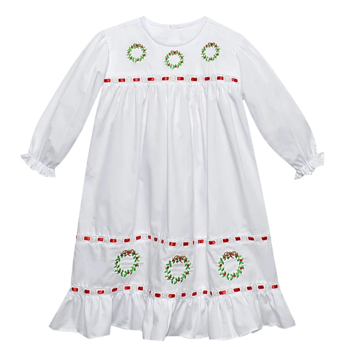 Christmas Wreath Clementine Gown