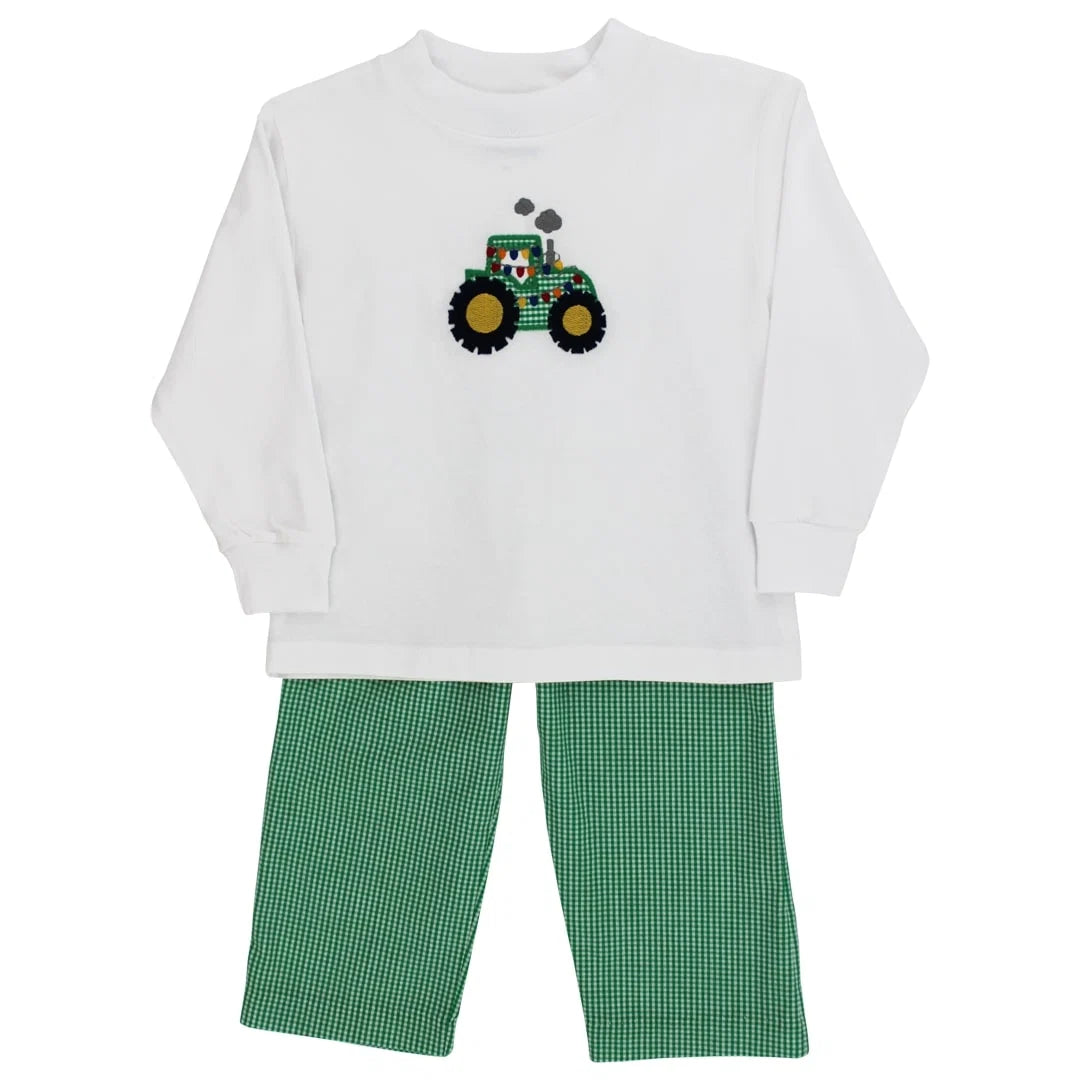 Yuletide Tractor Pants Set