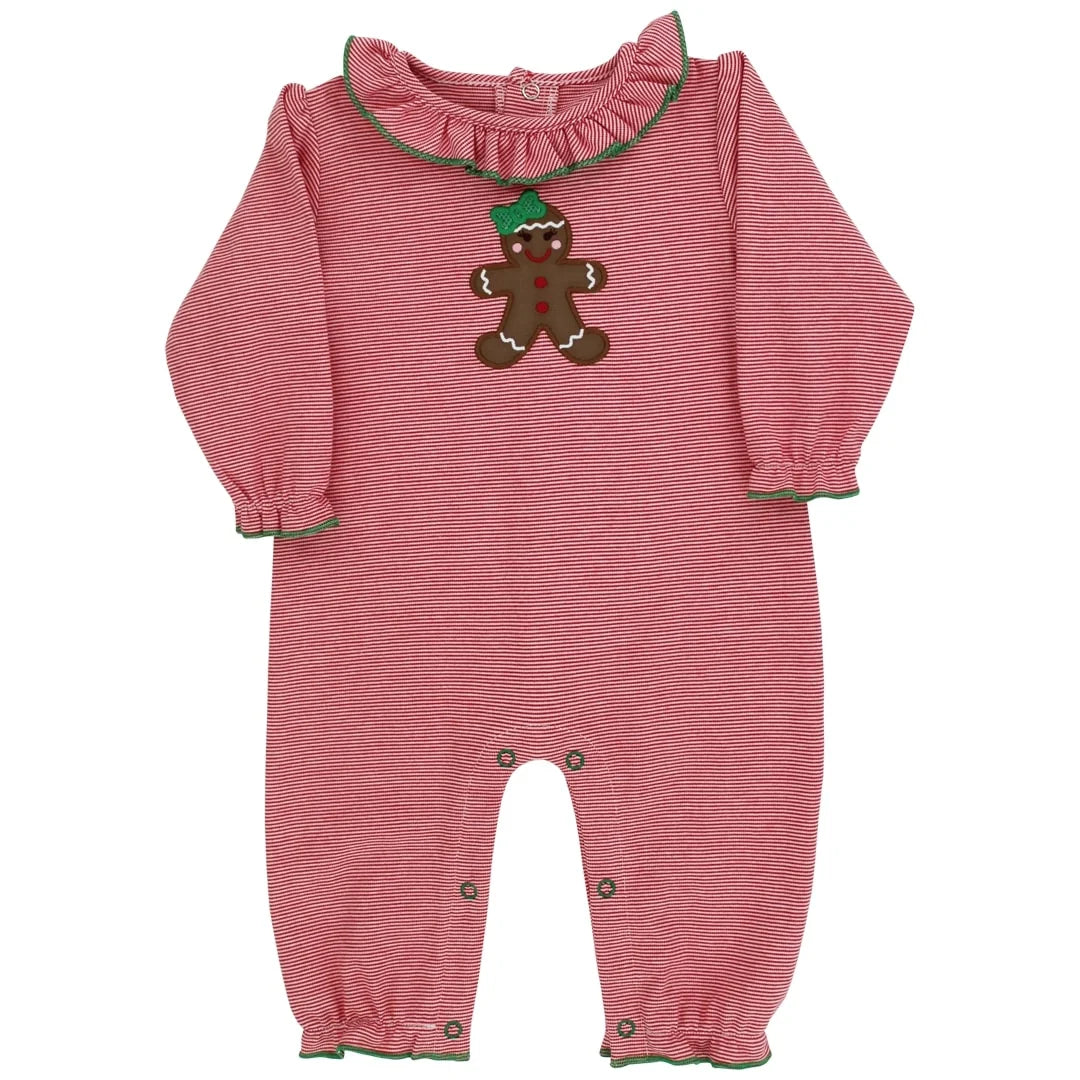 Jolly Gingerbread Kendall Romper