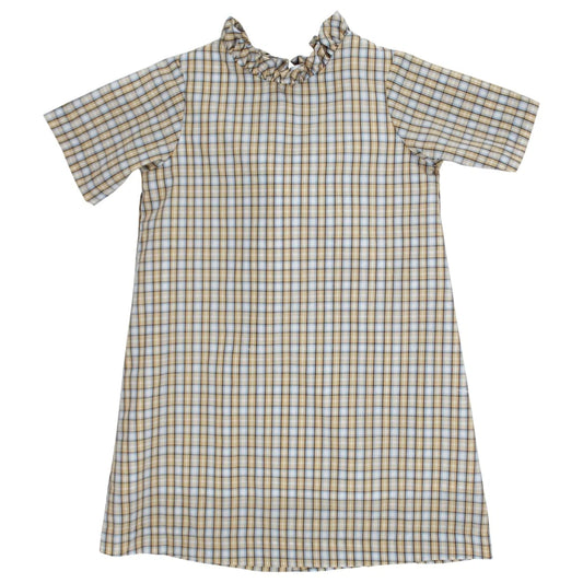 Pecan Plaid Aline Dress