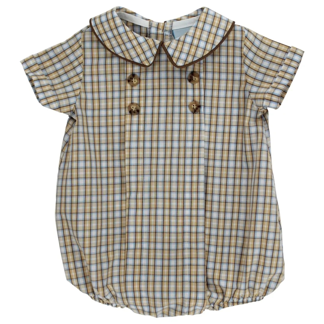 Pecan Plaid Dressy Bubble