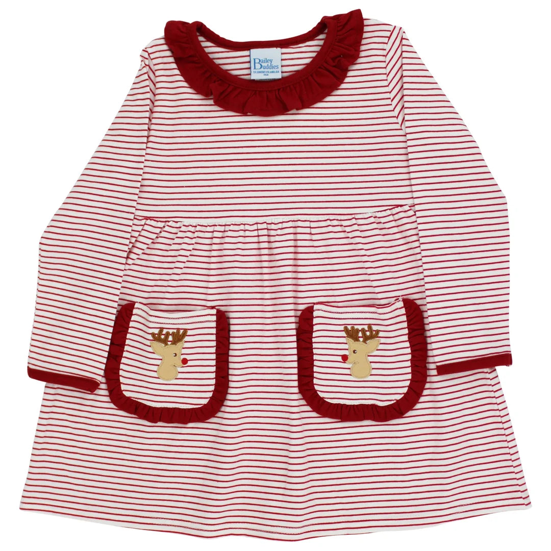 Rudy Reindeer Knit Dress