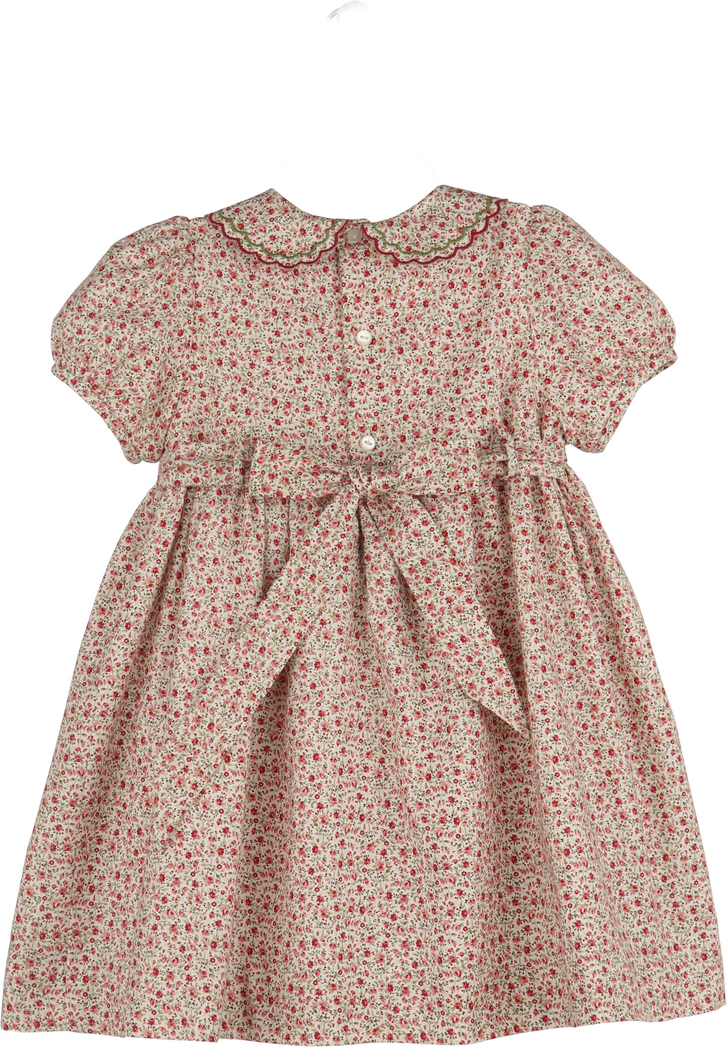 Mulberry Floral Smock Dress