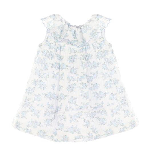 Floral Bluffs Ruffle Dress