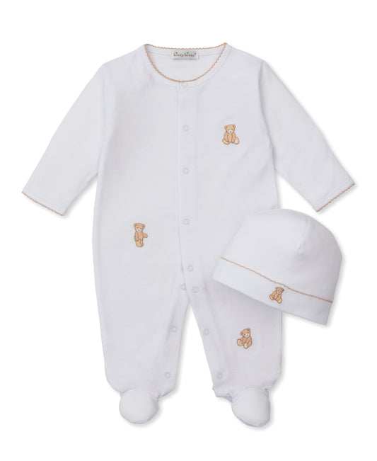 Teddy Bears Footie with Hat
